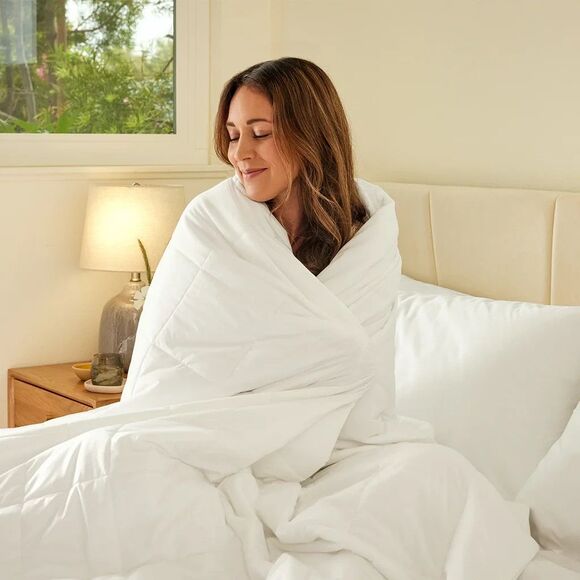BRAND NEW Miracle Made Luxe Cooling Comforter Queen - WHITE - Picture 1 of 2